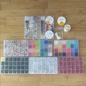 Colorful Bead / Craft Kit (7 packs)
